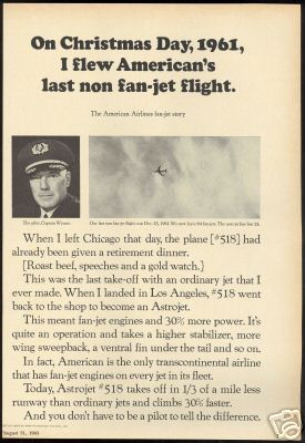 1963 american airlines fan jet captain wynne kenbookphoto ad
